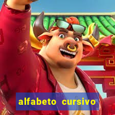 alfabeto cursivo pontilhado para imprimir pdf